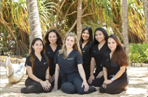 Image of Dr. Strawn with staff team