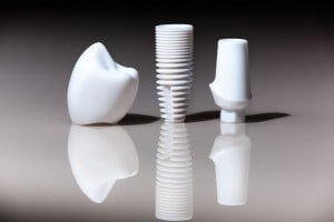 Image of a Ceramic Dental Implant
